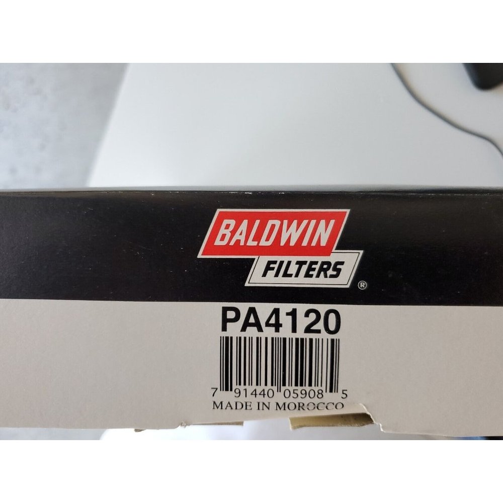 Baldwin Filters PA4120 Air Filter, 7-5/16 X 2-1/4 In. BALDWIN FILTERS - NEW